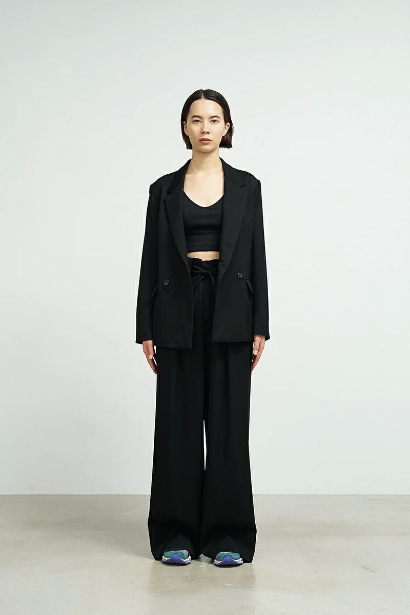 Graphpaper(グラフペーパー)American Sea Island Cotton Short Camisole アメリカンシーアイランドコットン ショートキャミソール GL241-70125B -1