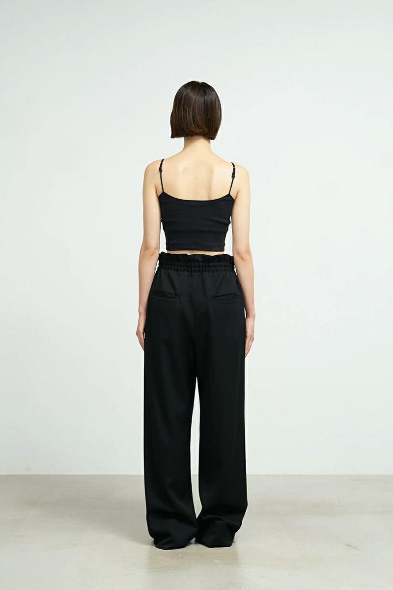 Graphpaper(グラフペーパー)American Sea Island Cotton Short Camisole アメリカンシーアイランドコットン ショートキャミソール GL241-70125B -4