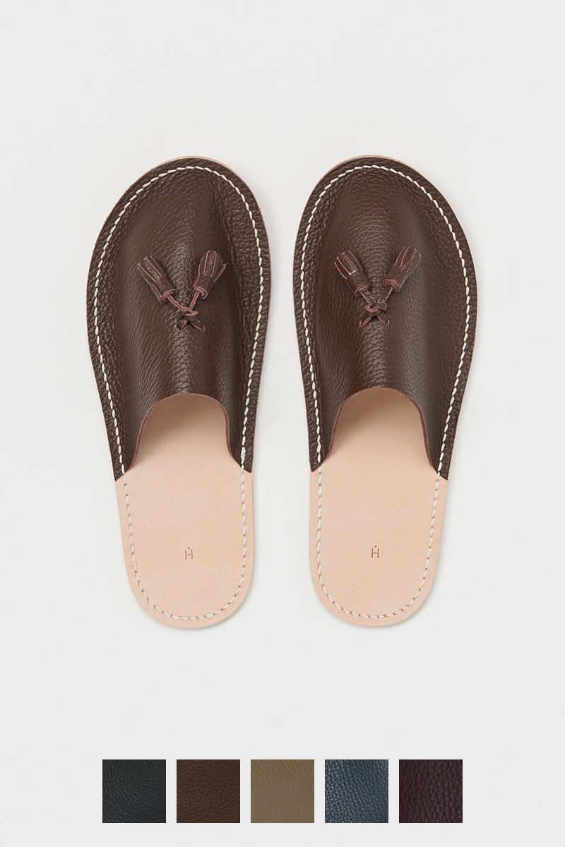 Hender Scheme(エンダースキーマ)レザースリッパ leather slipper mj-rc-les