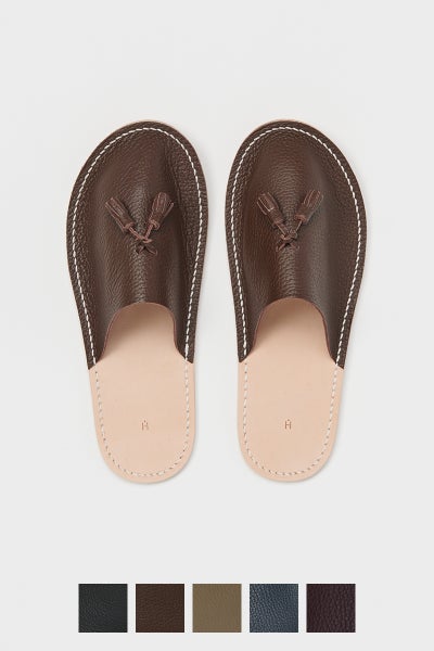 Hender Scheme(エンダースキーマ)レザースリッパ leather slipper mj-rc-les