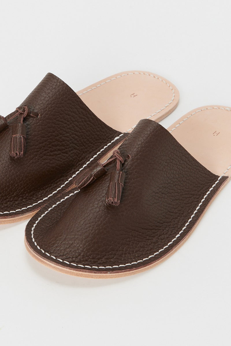 Hender Scheme(エンダースキーマ)レザースリッパ leather slipper mj-rc-les -1