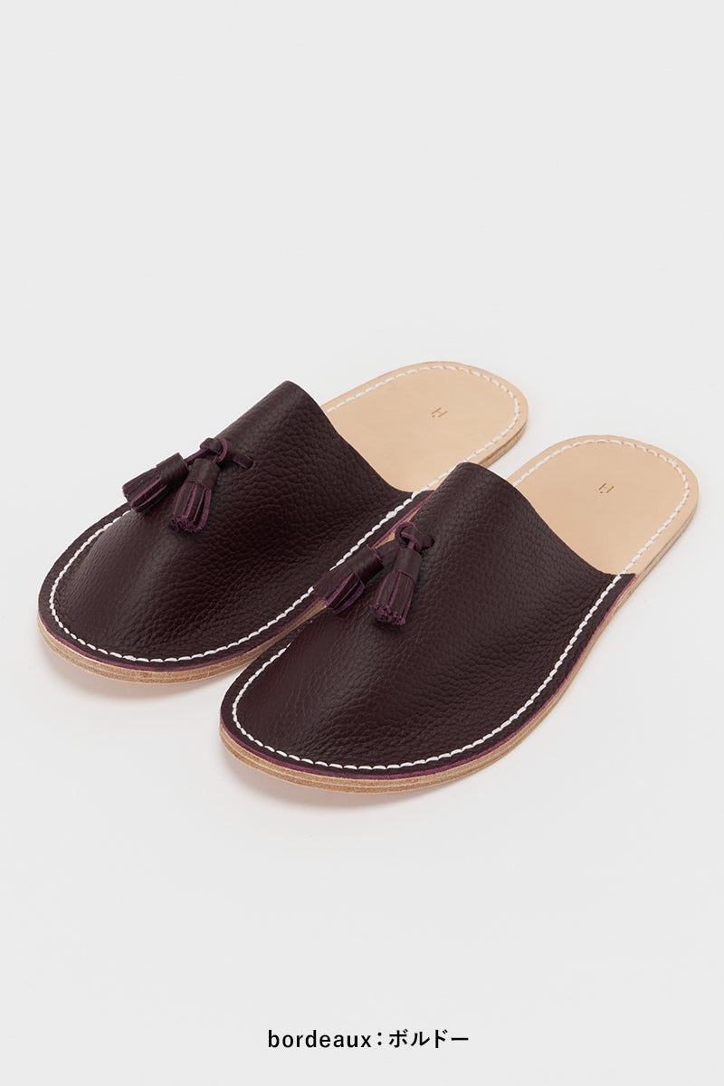 Hender Scheme(エンダースキーマ)レザースリッパ leather slipper mj-rc-les -11