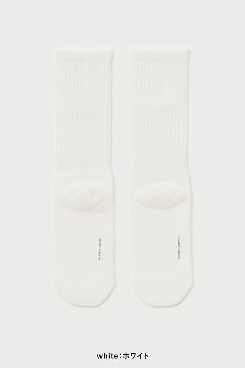Hender Scheme(エンダースキーマ)メダリオンソックス medallion socks ur-rc-soc -6