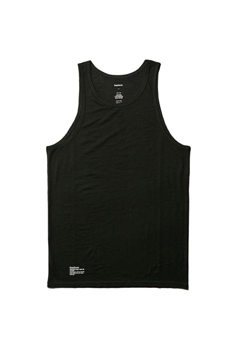 FreshService(フレッシュサービス)WASHABLE WOOL TANK TOP ウォッシャブルウール タンクトップ FSC241-70167B