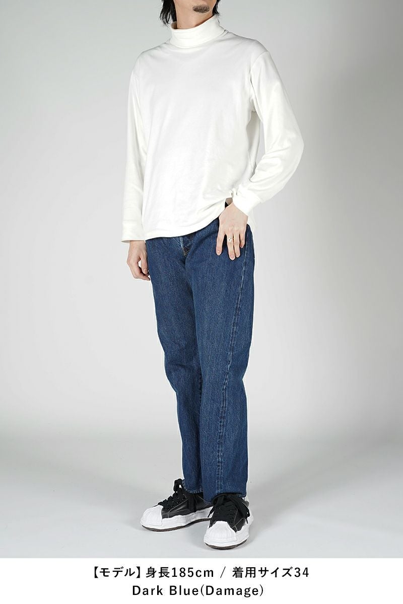 CIOTA ストレート デニム サイズ34 PTLM-21STB CIOTA [シオタ] STRAIGHT 5POCKETS PANTS REAL INDIGO [PTLM-21STB