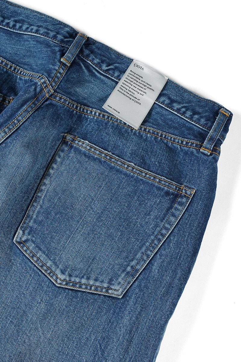 CIOTA (シオタ)Straight 5 Pocket Pants ストレート5ポケットパンツ PTLM-21STB -16