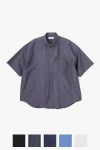 Graphpaper(グラフペーパー)Oxford S/S Oversized B.D Shirt オックスフォード半袖オーバーサイズボタンダウンシャツ GM241-50023B