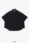 Graphpaper(グラフペーパー)Oxford S/S Oversized B.D Shirt オックスフォード半袖オーバーサイズボタンダウンシャツ GM241-50023B -7