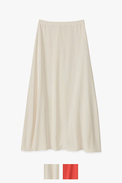 Graphpaper(グラフペーパー)Satin Flare Skirt サテンフレアスカート GL241-40257C