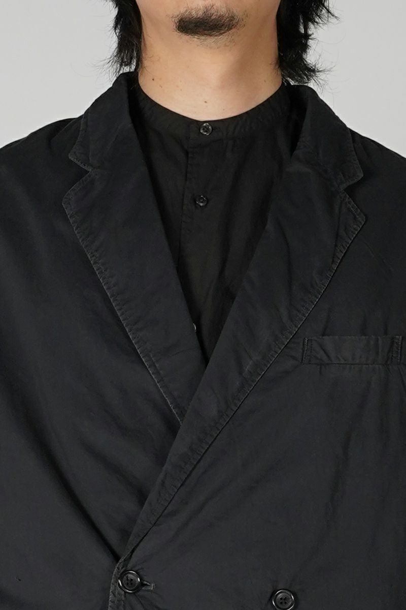 Graphpaper Garment Dyed ダブルジャケット ブラック Graphpaper（グラフペーパー） / Garment Dyed Typewriter Oversized