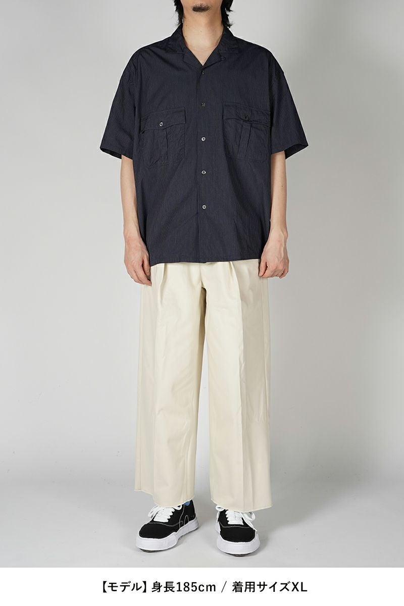 Porter Classic(ポータークラシック)KEROUAC PIN STRIPE SHIRT ケルアックピンストライプシャツ PC-016-2762 -5
