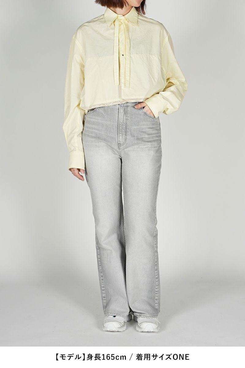 NTN(エヌティーエヌ) | NTN(エヌティーエヌ)CROPPED SHIRT クロップド