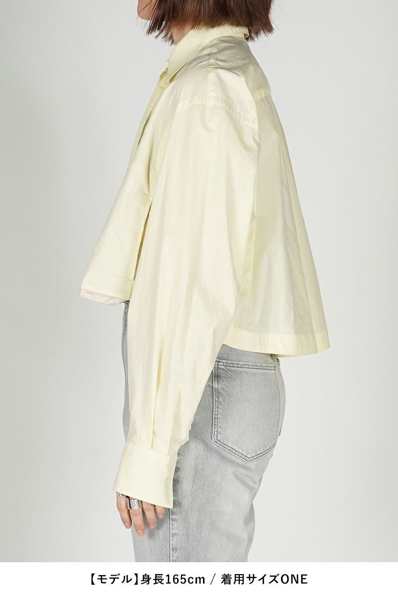NTN(エヌティーエヌ)CROPPED SHIRT クロップドシャツ 24-NS003046 -11