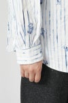Porter Classic(ポータークラシック)ROLL UP 水彩 STRIPE SHIRT ロールアップ水彩ストライプシャツ PC-016-2216 -4