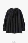 Graphpaper(グラフペーパー)Linen Cupro Smock Blouse リネンキュプラスモックブラウス GL241-50241 -2