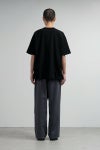 Graphpaper(グラフペーパー)Heavy Weights S/S Oversized Tee ヘビーウェイト半袖オーバーサイズTシャツ GU241-70203B -3