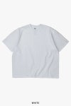 Graphpaper(グラフペーパー)Heavy Weights S/S Oversized Tee ヘビーウェイト半袖オーバーサイズTシャツ GU241-70203B -4