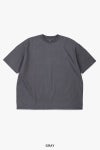 Graphpaper(グラフペーパー)Heavy Weights S/S Oversized Tee ヘビーウェイト半袖オーバーサイズTシャツ GU241-70203B -5