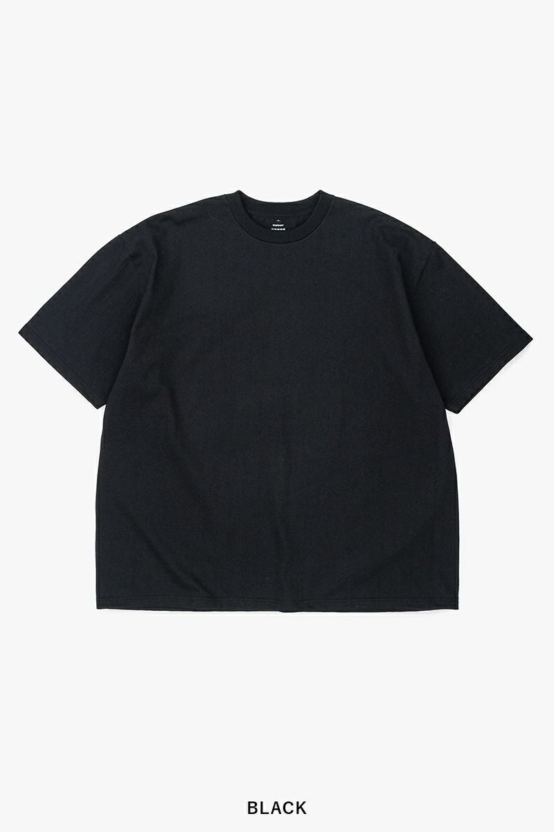 Graphpaper(グラフペーパー)Heavy Weights S/S Oversized Tee ヘビーウェイト半袖オーバーサイズTシャツ GU241-70203B -7