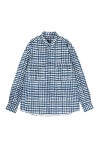 Porter Classic(ポータークラシック)ROLL UP 水彩 GINGHAM SHIRT ロールアップ水彩ギンガムシャツ PC-016-2215
