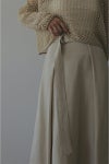 MANOF(マノフ)BELTED TUCK FLARE SKIRT ベルテッドタックフレアスカート 86109-6042 -11