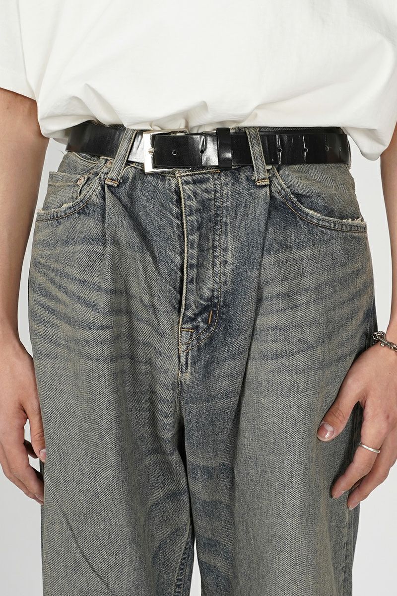 DAIRIKU(ダイリク)Wide Denim Pants ワイドデニムパンツ 24SS D-15 -1