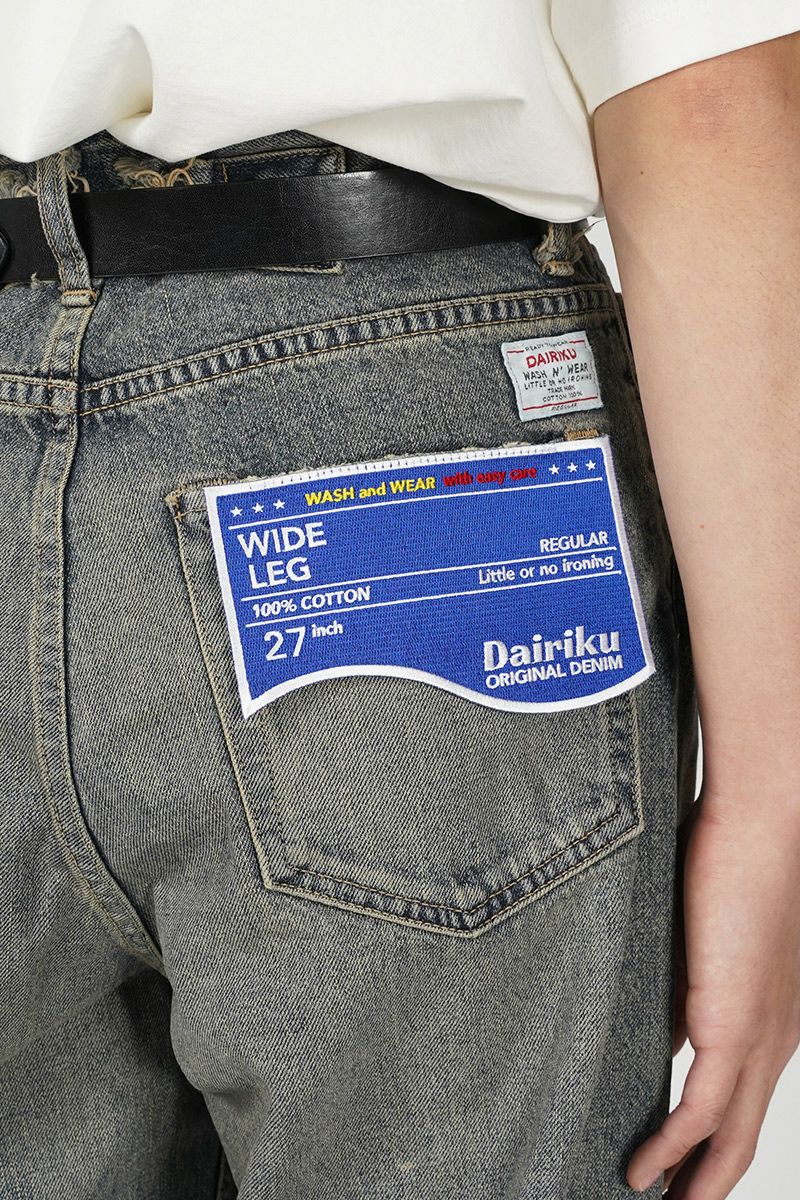 DAIRIKU(ダイリク) | DAIRIKU(ダイリク)Wide Denim Pants ワイドデニム 