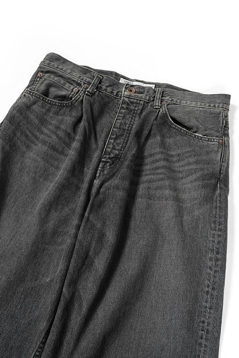 DAIRIKU(ダイリク)Wide Denim Pants ワイドデニムパンツ 24SS D-15 -13