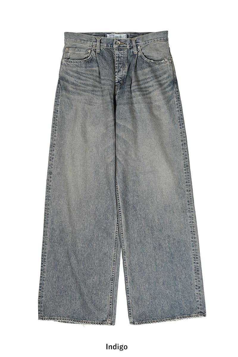 DAIRIKU(ダイリク)Wide Denim Pants ワイドデニムパンツ 24SS D-15 -20