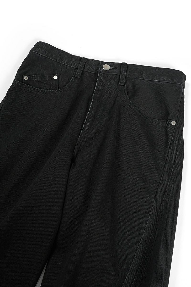 NVRFRGT(ネバーフォーゲット)3D TWISTED WIDE LEG 3Dツイステッドワイドレッグ NF241P08A -12