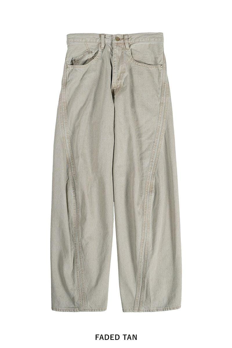 NVRFRGT(ネバーフォーゲット)3D TWISTED WIDE LEG 3Dツイステッドワイドレッグ NF241P08B -20