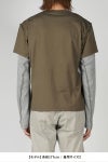 NVRFRGT(ネバーフォーゲット)LAYERED LONG SLEEVE T-SHIRT レイヤード長袖Tシャツ NF241T04 -9