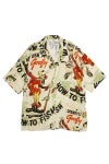 Porter Classic(ポータークラシック)DISNEY V/P PC ALOHA COLLECTION ALOHA SHIRT / GOOFY 1 ディズニービンテージポスターPCアロハコレクションアロハシャツ グーフィー① PC-024-1911