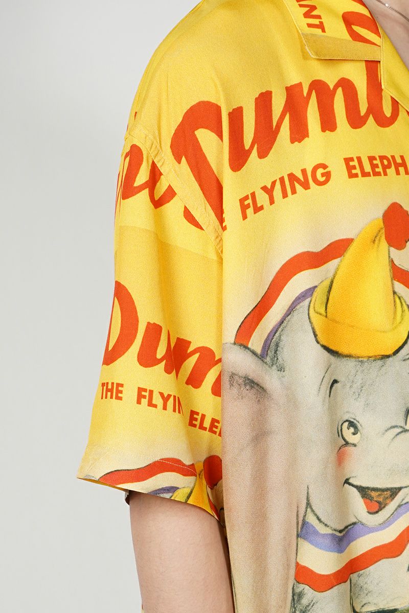 Porter Classic(ポータークラシック)DISNEY V/P PC ALOHA COLLECTION ALOHA SHIRT / DUMBO ディズニービンテージポスターPCアロハコレクションアロハシャツ ダンボ  PC-024-1912 -3