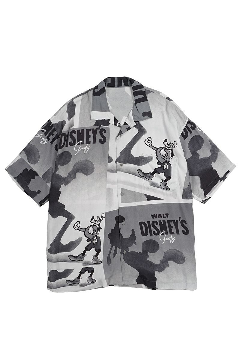 Porter Classic(ポータークラシック)DISNEY V/P PC ALOHA COLLECTION ALOHA SHIRT / GOOFY 2 ディズニービンテージポスターPCアロハコレクションアロハシャツ グーフィー② PC-024-2704 -9