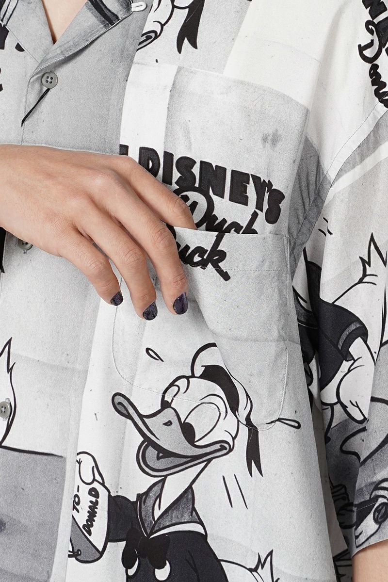 Porter Classic(ポータークラシック)DISNEY V/P PC ALOHA COLLECTION ALOHA SHIRT / DONALD DUCK ディズニービンテージポスターPCアロハコレクションアロハシャツ ドナルドダック PC-024-2705 -2