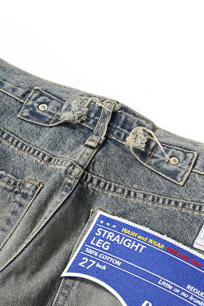 DAIRIKU(ダイリク)Straight Denim Pants ストレートデニムパンツ 24SS D-13 -19