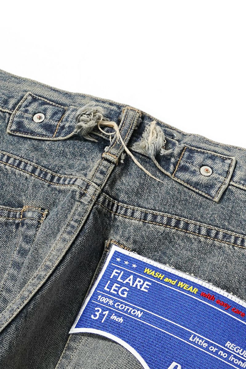DAIRIKU(ダイリク)Flare Denim Pants フレアデニムパンツ 24SS D-14 -19