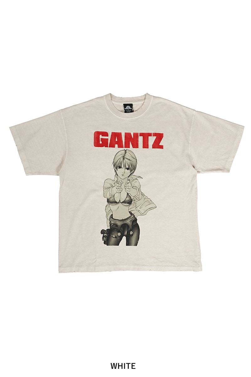 THE SUGAR PUNCH(シュガーパンチ)GANTZ S/S T-Shirt GANTZ 岸本恵 半袖Tシャツ TGAM24SM001A -14