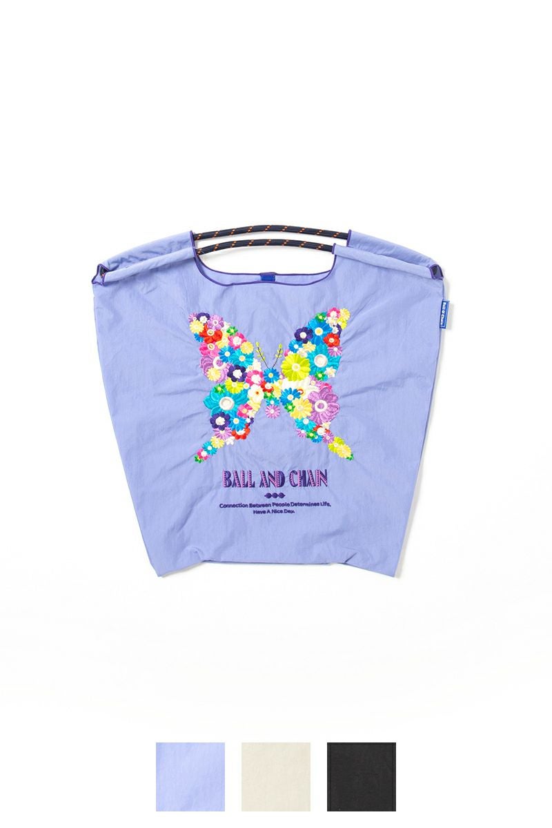 Ball & Chain(ボールアンドチェーン)F.BUTTERFLY (M) ショッピングバック トートバッグ 301015