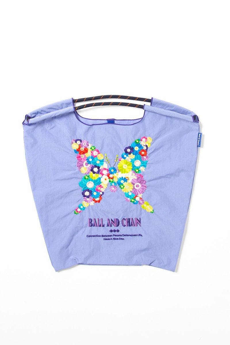 Ball & Chain(ボールアンドチェーン)F.BUTTERFLY (M) ショッピングバック トートバッグ 301015 -1