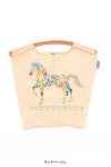 Ball & Chain(ボールアンドチェーン)FLOWER HORSE (M) ショッピングバック トートバッグ 301035 -7
