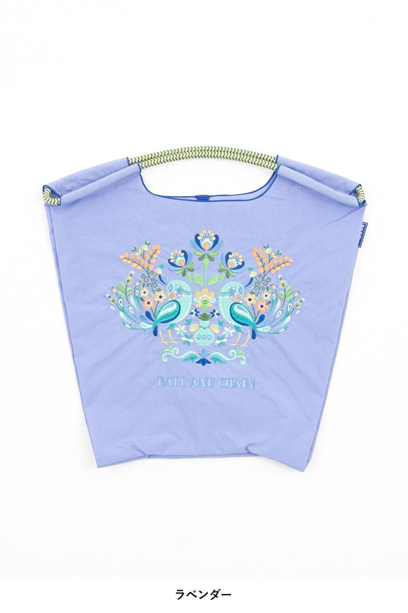 Ball & Chain(ボールアンドチェーン)PEACOK TWITTER (M) ショッピングバック トートバッグ 301036 -5