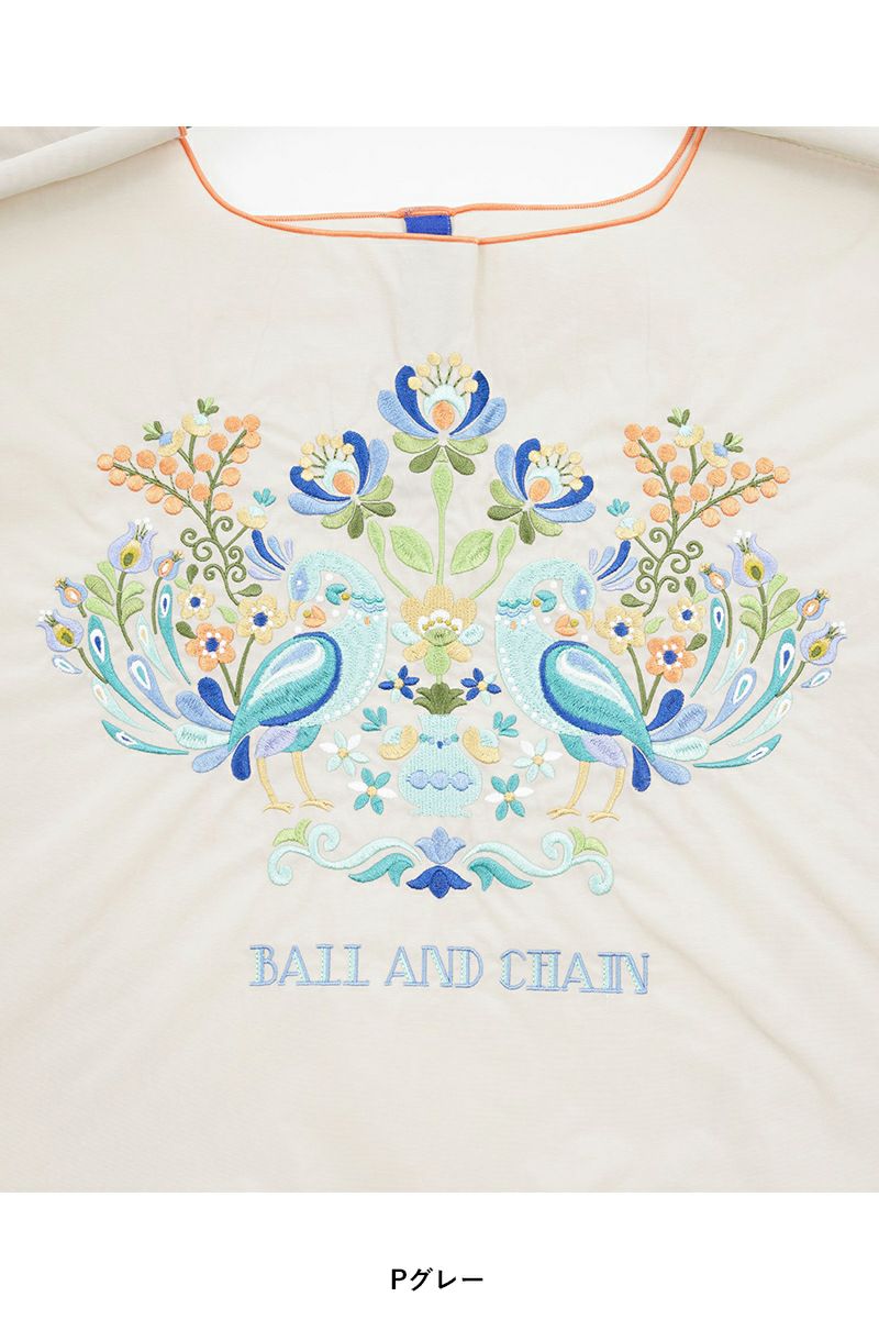 Ball & Chain(ボールアンドチェーン)PEACOK TWITTER (M) ショッピングバック トートバッグ 301036 -8