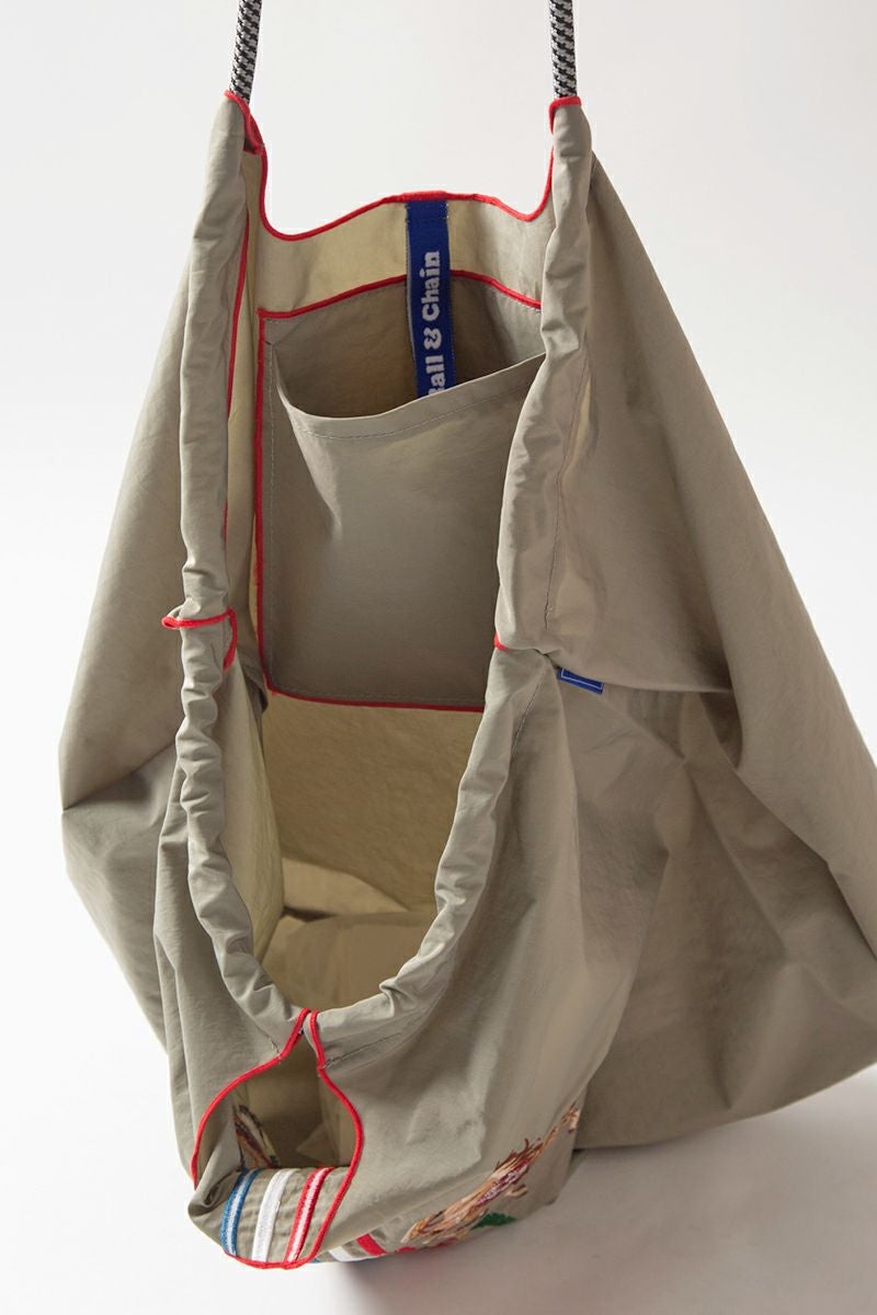 Ball & Chain(ボールアンドチェーン)TWO HORSE (L) ショッピングバック トートバッグ 301124 -3