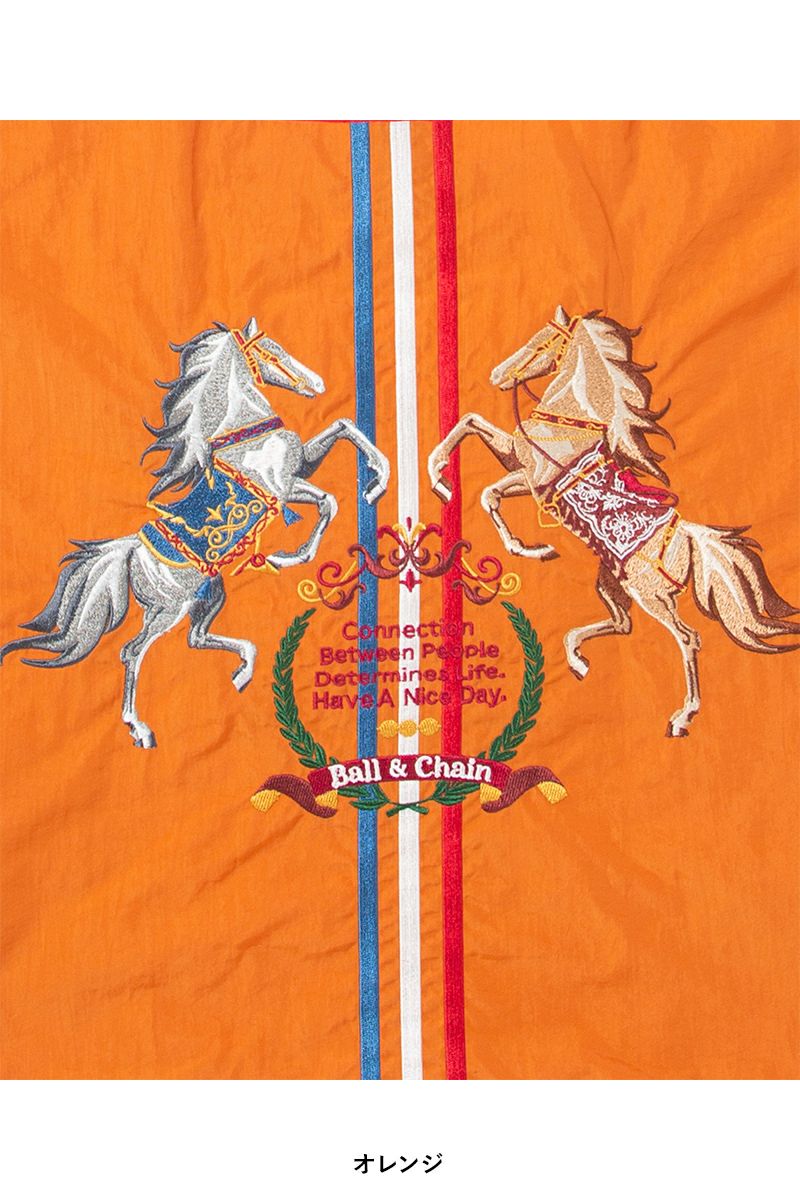 Ball & Chain(ボールアンドチェーン)TWO HORSE (L) ショッピングバック トートバッグ 301124 -10