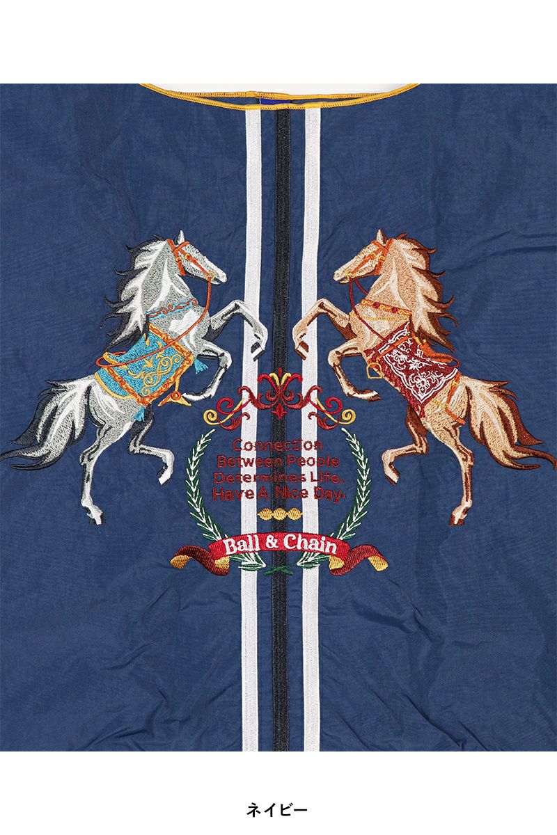 Ball & Chain(ボールアンドチェーン)TWO HORSE (L) ショッピングバック トートバッグ 301124 -15