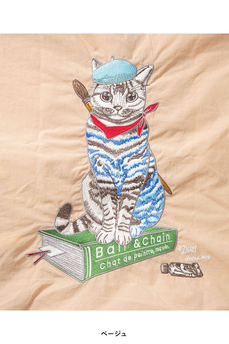 Ball & Chain(ボールアンドチェーン)P.CAT (M) ショッピングバック トートバッグ 313009 -6