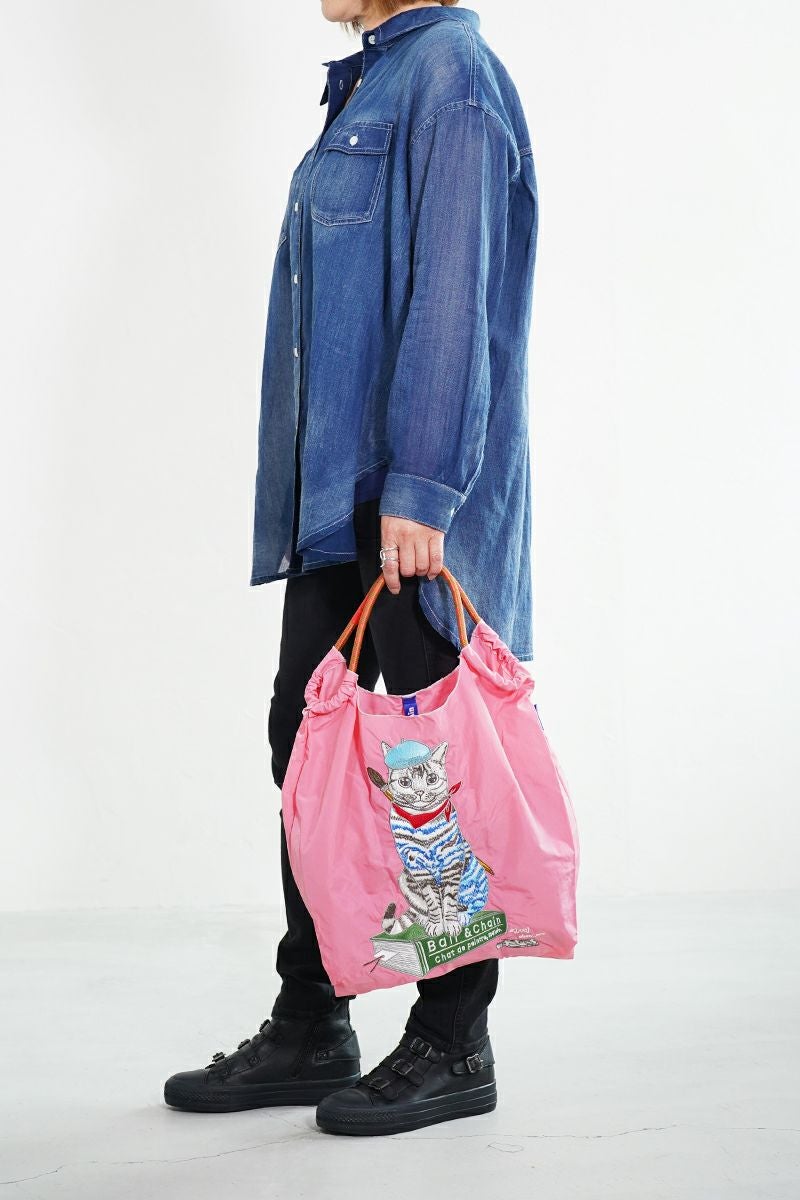 Ball & Chain(ボールアンドチェーン)P.CAT (M) ショッピングバック トートバッグ 313009 -15