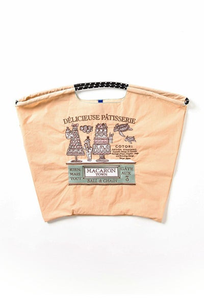 Ball & Chain(ボールアンドチェーン)C.MACARON (L) ショッピングバック トートバッグ 321104